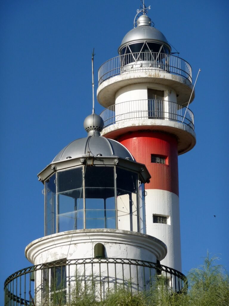 The two lighthouses of El Rompido