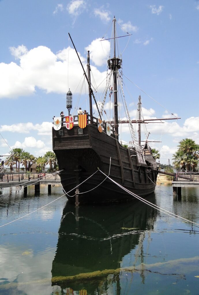 Replica Santa María at Muelle de las Carabelas