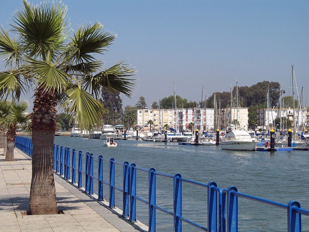 Marina in Ayamonte