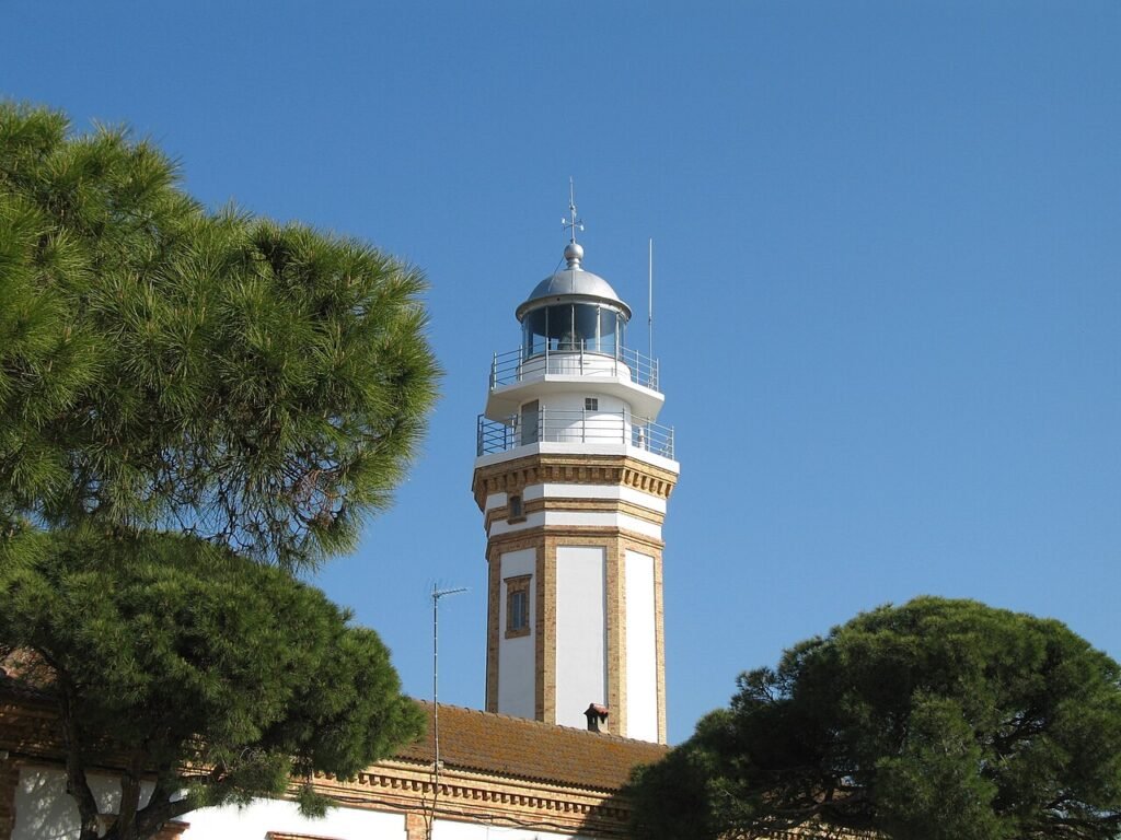 Picacho lighthouse in Mazagón, 2007
