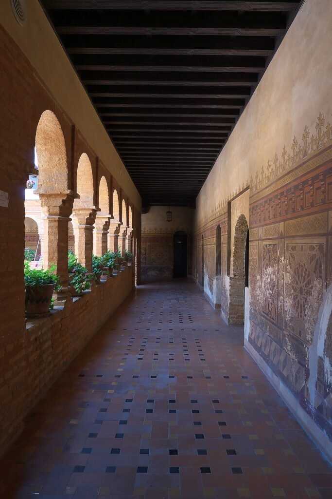 Cloister of La Rábida Monastery