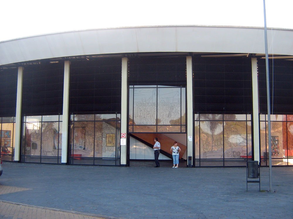 Interpretation centre at Muelle de las Carabelas