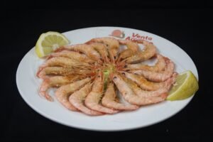 White prawns from Huelva