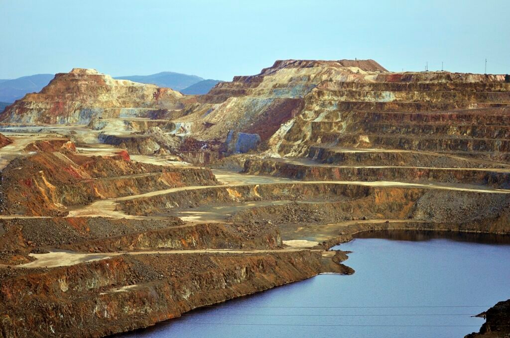 Cerro Colorado mine landscape