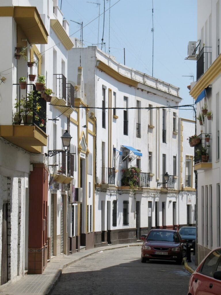 Ayamonte old-town street