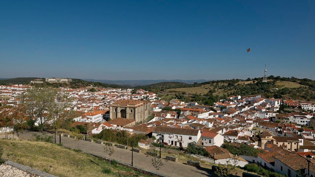 Panoramic view of Aracena